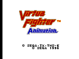 Virtua Fighter Animation (Brazil) Title Screen
